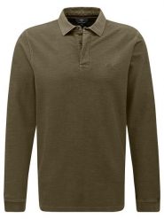 FYNCH-HATTON Koszulka polo w kolorze khaki rozmiar: M. Brązowe koszulki polo Fynch-Hatton, m, bez wzorów, bez kołnierzyka, bez ramiączek. Za 108.99 zł.