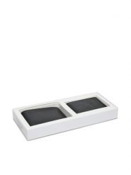 Calvin Klein Jeans Zestaw portfel i etui na karty Gift Bifold Aop K50K512100 Czarny. Czarne portfele Calvin Klein Jeans, bez wzorów, z jeansu. Za 249.99 zł.