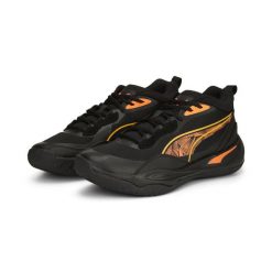 Buty do chodzenia męskie Puma Playmaker Pro Laser. Brązowe buty do koszykówki Puma, bez zapięcia, do koszykówki. Za 411.00 zł.