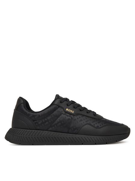 BOSS Sneakersy Titanium 50568772 Czarny. Czarne buty sportowe casual Boss, bez wzorów, z materiału, bez zapięcia. Za 679.99 zł.