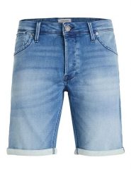 Jack & Jones Szorty dżinsowe "Rick 789" w kolorze błękitnym rozmiar: M. Niebieskie szorty Jack & Jones, m, z aplikacjami, z bawełny, klasyczne. Za 90.45 zł.