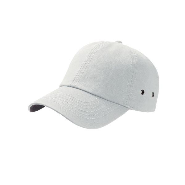 Czapka Baseballowa Chino Action 6 Panel. Szare czapki z daszkiem ATLANTIS, bez wzorów, z bawełny. Za 61.99 zł.