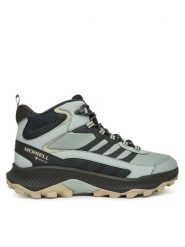 Merrell Trekkingi Speed Strike 2 Mid GORE-TEX J038383 Szary. Szare trekkingi Merrell, bez wzorów, z gore-texu, bez zapięcia. Za 649.99 zł.
