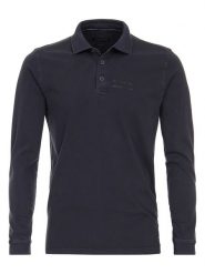 CASAMODA Koszulka polo w kolorze granatowym rozmiar: XXL. Niebieskie koszulki polo CASAMODA, xxl, bez wzorów, z bawełny, bez kołnierzyka, bez ramiączek. Za 105.14 zł.
