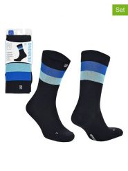 Norfolk Skarpety trekkingowe (2 pary) "Sevilla" w kolorze czarnym rozmiar: 35-38. Czarne skarpety Norfolk, bez wzorów, z materiału. Za 60.99 zł.