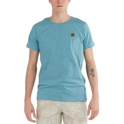 T-shirt męski Fundango Jaggy Strukturyzowany krótki rękaw. Zielone t-shirty sportowe Fundango, bez wzorów, bez ramiączek, trekkingowe. Za 99.00 zł.