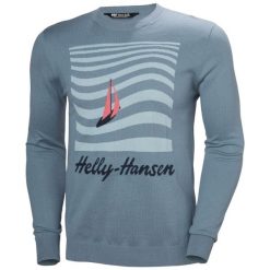 Pulower Helly Hansen Quayside. Niebieskie bluzy Helly Hansen, bez wzorów, bez kaptura. Za 425.50 zł.