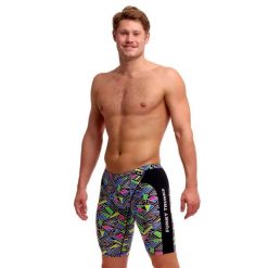 Spodenki do pływania Jammery Funky Trunks Bits of Peace. Czarne szorty Funky Trunks, m, bez wzorów, sportowe. Za 219.00 zł.