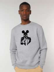 WOOOP Bluza w kolorze szarym rozmiar: S. Szare bluzy Wooop, s, bez wzorów, bez kaptura. Za 108.99 zł.