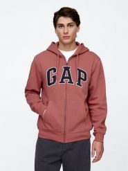 GAP Bluza w kolorze jasnoróżowym rozmiar: XL. Różowe bluzy GAP, xl, bez wzorów, z kapturem. Za 106.13 zł.