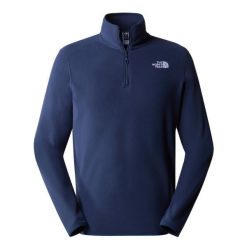 THE NORTH FACE POLAR 100 GLACIER NF0A855W8K2 r XS. Niebieskie bluzy z polaru The North Face, m, bez wzorów, z polaru, bez kaptura. Za 228.99 zł.