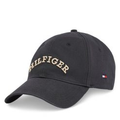 Czapka z daszkiem Tommy Hilfiger. Czarne czapki z daszkiem Tommy Hilfiger, bez wzorów. Za 129.99 zł.