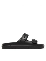 Tommy Hilfiger Klapki Light Adjustable FM0FM05757 Czarny. Czarne klapki Tommy Hilfiger, z syntetyku. Za 209.99 zł.