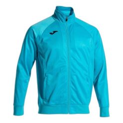Kurtka z dresu Joma Gala. Niebieskie kurtki Joma, uniwersalny, bez wzorów, z dresówki, bez kaptura. Za 236.50 zł.