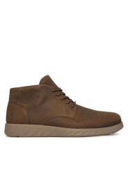 ECCO Trzewiki S Lite Hybrid GORE-TEX 52033402559 Brązowy. Brązowe botki sznurowane ecco, bez wzorów, z gore-texu, bez obcasa, bez zapięcia. Za 709.99 zł.