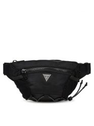 Guess Saszetka nerka HMTRHN P5289 Czarny. Czarne saszetki i nerki Guess, z aplikacjami, ze skóry. Za 279.99 zł.