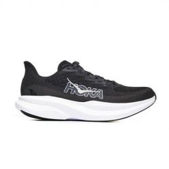 Buty do biegania męskie Hoka One One One One Mach 6. Czarne buty do biegania Hoka One One, bez wzorów, z materiału, bez zapięcia, do biegania. Za 569.00 zł.