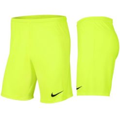 Spodenki piłkarskie męskie Nike Dry Park III treningowe szybkoschnące Dri Fit. Szare krótkie spodenki sportowe Nike, m, bez wzorów, sportowe. Za 66.99 zł.