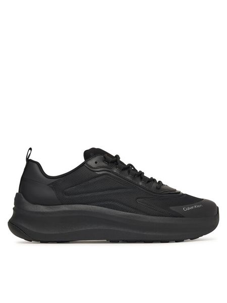 Calvin Klein Sneakersy Chunky Runner Laceup HM0HM02224 Czarny. Czarne buty sportowe casual CALVIN KLEIN, bez wzorów, z materiału, bez zapięcia. Za 529.99 zł.
