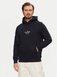 Tommy Hilfiger Bluza MW0MW39050 Granatowy Regular Fit. Niebieskie bluzy Tommy Hilfiger, m, bez wzorów, z syntetyku, bez kaptura. Za 259.99 zł.