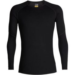 Icebreaker T-Shirt Męski 150 Zone Ls Crewe Czarnyl. Bielizna termoaktywna marki Icebreaker. W wyprzedaży za 269.00 zł.