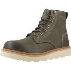 Buty SOREL SLABTOWN 62 SIX WP Zielony. Zielone buty turystyczne Sorel, bez wzorów, ze skóry, bez zapięcia, trekkingowe. Za 635.99 zł.