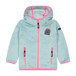 Polar z przymocowanym kapturem dziewczęcy CMP. Niebieskie bluzy z polaru CMP, bez wzorów, z polaru. Za 249.50 zł.