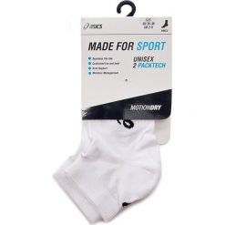 Zestaw 2 par wysokich skarpet unisex ASICS - 2PPK Tech Ankle Sock 128068 Real White 0001. Skarpety marki ASICS. Za 43.00 zł.
