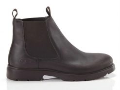 Sztyblety męskie LUMBERJACK CHARLIE. Czarne sztyblety Lumberjack, bez wzorów, ze skóry, bez obcasa, bez zapięcia. Za 300.98 zł.