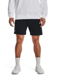 Under Armour Szorty dresowe "Rival" w kolorze czarnym rozmiar: M. Czarne krótkie spodenki sportowe Under Armour, m, bez wzorów, z dresówki. Za 101.70 zł.