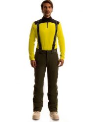 Fischer Spodnie narciarskie w kolorze khaki rozmiar: S. Brązowe spodnie narciarskie i snowboardowe FISCHER, s, bez wzorów, narciarskie. Za 569.68 zł.