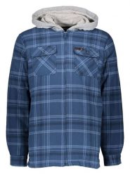 Bench Kurtka koszulowa "Sinclair" w kolorze szaro-granatowym rozmiar: 48. Niebieskie kurtki Bench, bez wzorów, bez kaptura. Za 113.10 zł.