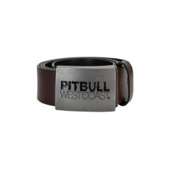 Pasek męski Pitbull skórzany TNT. Brązowe paski PITBULL, bez wzorów. Za 83.99 zł.
