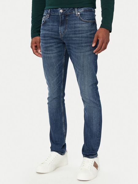 Guess Jeansy Miami M6YAN1 D1474 Niebieski Skinny Fit. Niebieskie jeansy Guess, m. Za 434.99 zł.