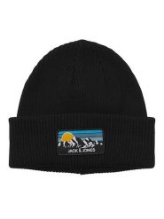 Jack & Jones Czapka w kolorze czarnym rozmiar: onesize. Czarne czapki zimowe Jack & Jones, bez wzorów, z bawełny. Za 70.08 zł.