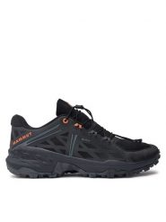 Mammut Trekkingi Sertig Low 3030-05000 00762 Czarny. Czarne buty trekkingowe Mammut, bez wzorów, z materiału, bez zapięcia. Za 639.99 zł.