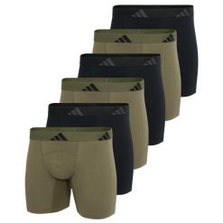 Bokserki Active Flex Cotton Ergonomic 6 pak. Bokserki Adidas, l, bez wzorów, z bawełny. Za 447.00 zł.