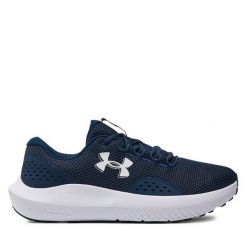 Buty do biegania Under Armour. Niebieskie buty do biegania Under Armour, bez wzorów, bez zapięcia, do biegania. Za 189.99 zł.