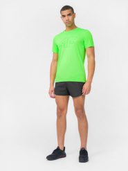 4F Spodenki do biegania ultralight męskie M. Czarne szorty 4F, m, bez wzorów, z gumy. Za 119.99 zł.
