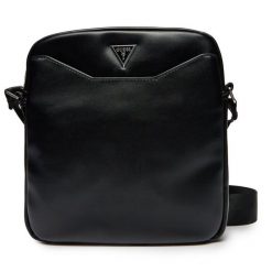 Saszetka Guess. Czarne torby na ramię Guess, z aplikacjami, małe, bez dodatków. Za 209.99 zł.