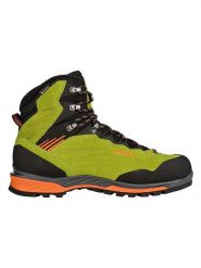 LOWA Skórzane botki trekkingowe "Cadin II GTX" w kolorze limonkowym rozmiar: 46. Zielone buty trekkingowe Lowa, bez wzorów, z gore-texu, bez zapięcia. Za 724.78 zł.