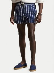 Polo Ralph Lauren Szorty kąpielowe 710975405001 Granatowy Slim Fit. Niebieskie kąpielówki Polo Ralph Lauren, m, bez wzorów, z syntetyku. Za 479.99 zł.