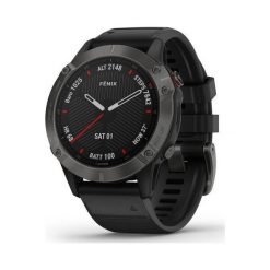 Smartwatch Garmin Fenix 6 PRO Czarny (010-02158-02). Czarne zegarki smartwatch GARMIN, bez wzorów. Za 3,099.00 zł.