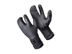 Rękawiczki neoprenowe do sportów wodnych ONeill Psycho Tech 5mm Lobster. Czarne rękawiczki O'Neill, bez wzorów, z materiału. Za 249.99 zł.