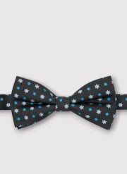 PAKO LORENTE – Czarna mucha męska w gwiazdeczki. Czarne krawaty i muchy Pako Lorente, bez wzorów, z poliesteru. Za 99.99 zł.