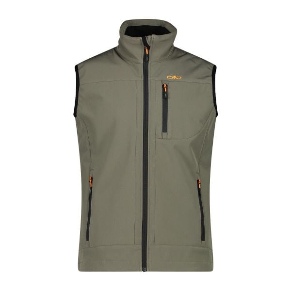 Kurtka softshell bez rękawów CMP. Zielone kurtki CMP, xl, bez wzorów, z polaru, bez kaptura. Za 306.85 zł.