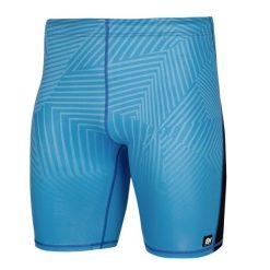 Legginsy krótkie do biegania męskie EXTREME HOBBY 1/3 CALEIDOSCOPE. Niebieskie odzież kompresyjna EXTREME HOBBY, m, bez wzorów, z dzianiny, do biegania. Za 169.00 zł.