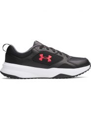 Under Armour Skórzane buty sportowe w kolorze czarnym rozmiar: 42,5. Czarne buty treningowe Under Armour, bez wzorów, z materiału. Za 169.67 zł.