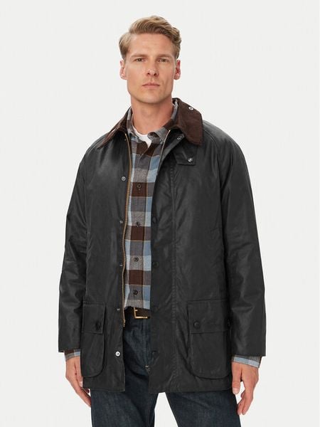 Barbour Kurtka przejściowa MWX0017SG91 Szary ciemny Regular Fit. Szare kurtki Barbour, m, bez wzorów, z bawełny, bez kaptura. Za 1,804.00 zł.