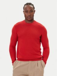 Mustang Sweter Elliot 1016844 Czerwony Regular Fit. Czerwone swetry rozpinane Mustang, l, bez wzorów, z bawełny, bez kołnierzyka, bez ramiączek. Za 209.99 zł.